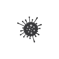 Bacteria vector illustration icon template