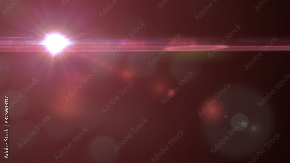 Canvas Prints intense lens flare effect overlay texture with bright light