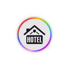 Hotel -  Modern App Button