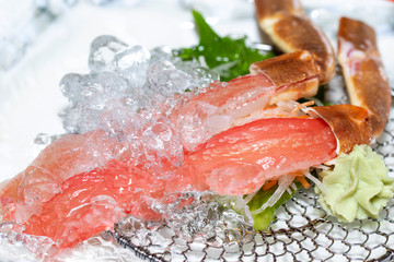 カニ刺し(蟹のお刺身) © Tsuboya