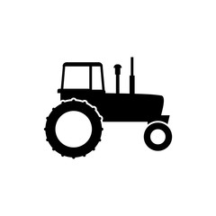 Tractor logo template design vector icon illustration