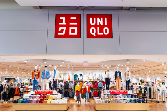Jan 31, 2020 Milpitas / CA / USA - Uniqlo store in a South San Francisco  Bay area mall; Uniqlo Co., Ltd is a Japanese casual wear designer,  manufacturer and retailer Stock Photo | Adobe Stock
