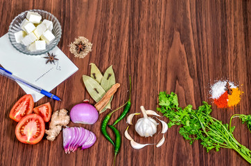 kitchen ingredients