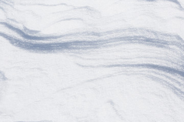 Snow surface. Natural natural background from snow.