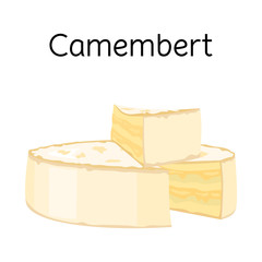 Vector design of cheese and maasdam symbol. Web element of cheese and piece vector icon for stock.