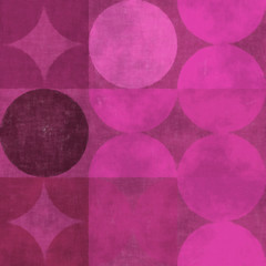 Pink Pattern Of Geometric Shapes