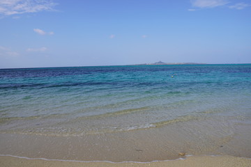 beach and sea