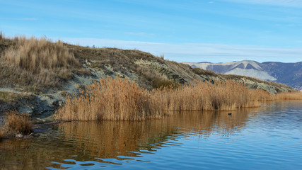 lake in the mountains