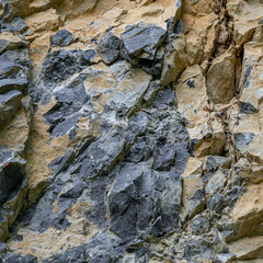 texture of cracked stone