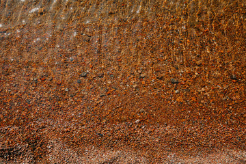 sand and stones