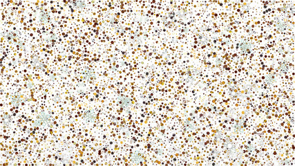 Christmas  Vector Background with Falling Glitter Snowflakes and Stars. 