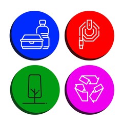 environment icon set