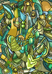 Abstract background illustration art