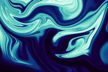 Abstract background of colorful liquid liner. Abstract texture of liquid acrylic.