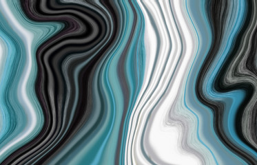 Marble texture illustration in blue and white color