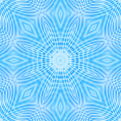 Abstract blue background with concentric ripples pattern