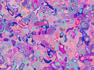 Original oil painting on canvas. Color Abstract art background. Modern Creative design. Liquid marble flat style template