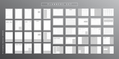 Planner sheet vector - Powered by Adobe