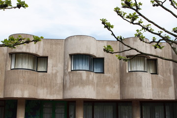 Modern buildings with a very special style