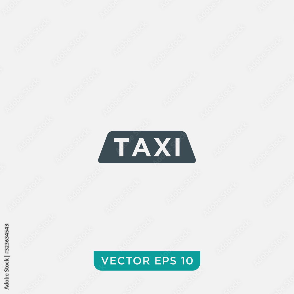 Wall mural Taxi Icon Design, Vector EPS10