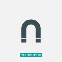 Magnet Icon Design, Vector EPS10