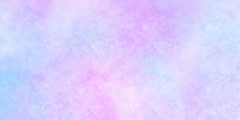 cloud texture abstract colorful background in pink violet and skyblue with white grunge texture in abstract background design