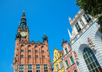 Fototapeta na wymiar Gdansk city, Poland