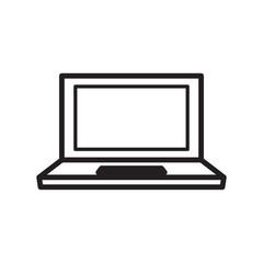 LAPTOP icon design, flat style icon collection