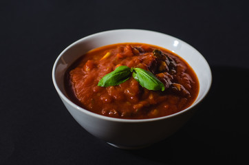 A bowl of Tomato Sauce