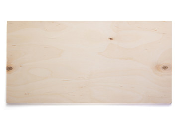 wooden nameplate or wall sign isolated at white