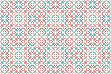 Abstract geometric seamless pattern for your design. Circles and dots background.