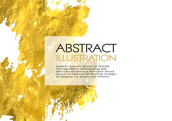 Vector White and Gold Design background Templates