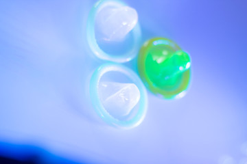 Rubber condom contraceptive