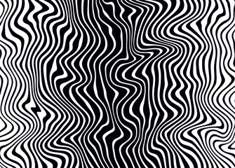 Fototapeta premium Modern vector black and white background for banners, websites, posters, business cards, stickers, covers, prints on clothes. Vector illustration