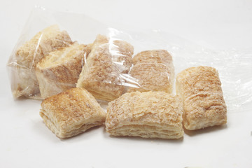 dolce sfogliatina di pasta frolla prodotti da forno