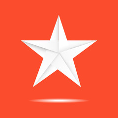 Obraz premium Origami vector set.