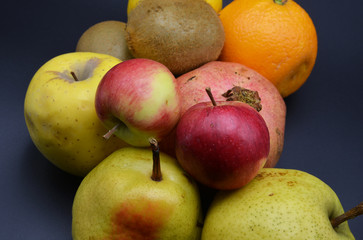 fresh fruits on the table
