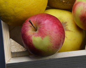 fresh fruits on the table