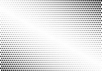 Abstract halftone dotted background. Futuristic grunge pattern, dot and circles.  Vector modern optical pop art texture for posters, sites, business cards, cover, postcards, labels, stickers layout.
