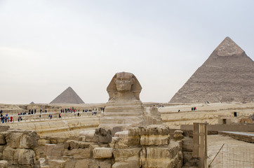 The Great Sphinx of Giza, commonly referred to as the Sphinx of Giza or just the Sphinx.