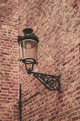 Oldschool street lamp