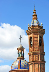 Chapel Carmen (Capilla del Carmen) in Triana neighborhood, Seville, Spain