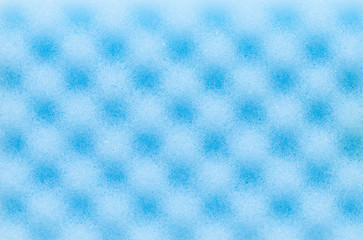 Fototapeta na wymiar abstract blue sponge texture background