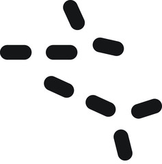 Yeast icon, vector line illustration