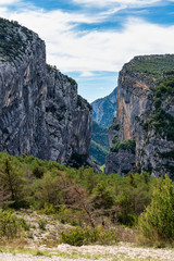 Verdon Gorge, Gorges du Verdon in French Alps, Provence, France