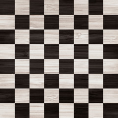 Seamless Wood Checkerboard Texture Made out of Photography