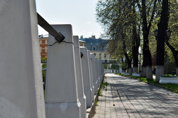 street in Nizhny Novgorod Russia