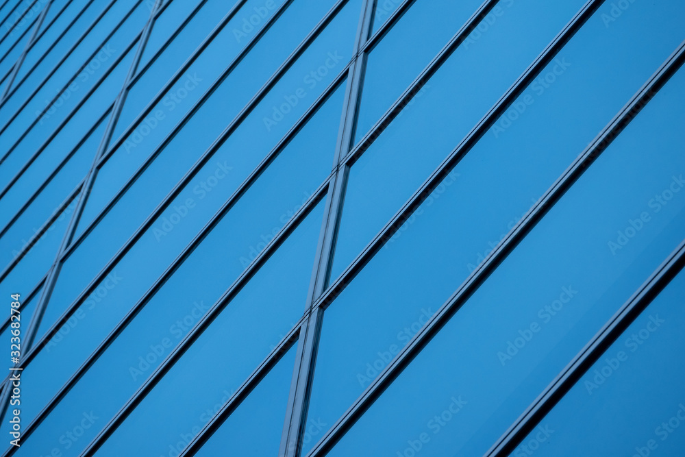 Leinwandbilder abstract background architecture lines. modern architecture detail