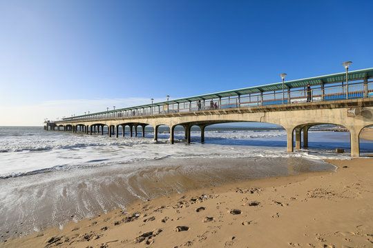 Boscombe Pier in the Sun