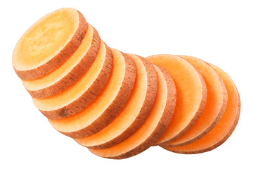 Sweet potato i. batatas sliced, paths